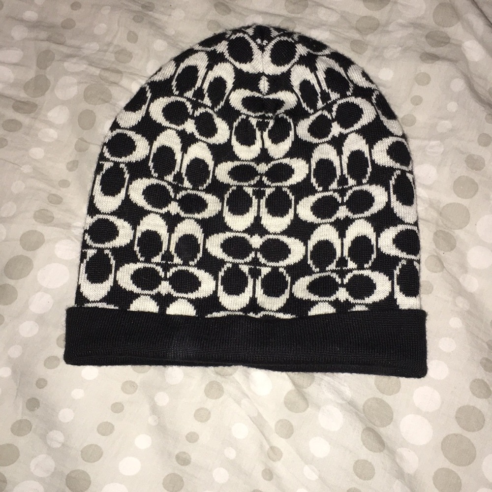 Authentic coach beanie